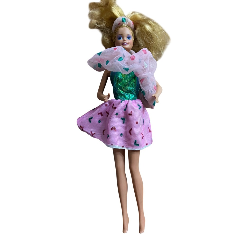 Vintage Style Magic Barbie Dress 90s Fashion Toy